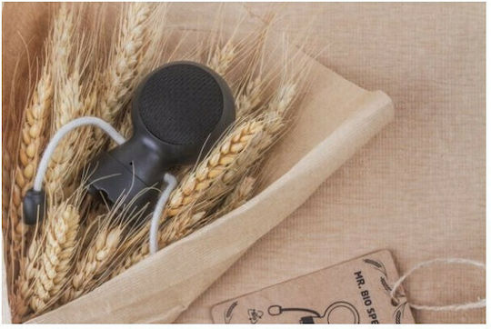 Xoopar Mr. Bio Ηχείο Bluetooth 3W με Διάρκεια Μπαταρίας έως 4 ώρες Μαύρο