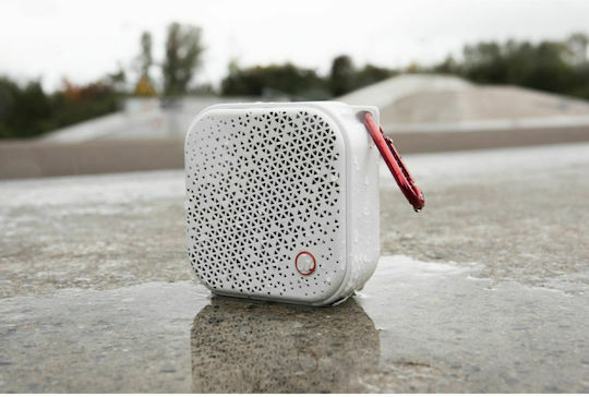 HAMA Pocket 2.0 Impermeabil Boxă Bluetooth 3.5W cu Durată de Baterie până la 16 ore Alb