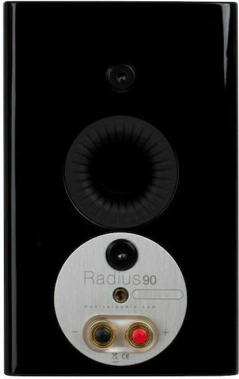 Monitor Audio Radius 90 Ζεύγος Ηχείων Hi-Fi Βιβλιοθήκης 75W 2 Δρόμων Π12.5xΒ14xΥ19.8εκ. Μαύρο