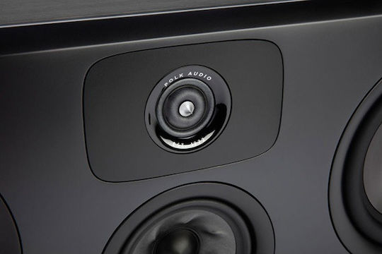 Polk Audio L400 Ηχείο Hi-Fi Κεντρικό 300W 3 Δρόμων Π66xΒ34.1xΥ24εκ. Μαύρο
