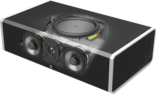 Definitive Technology CS9040 Hi-Fi Lautsprecher Zentrale 200W 2 Anzahl von Fahrern B52.71xT30.48xH15.11cm. Schwarz
