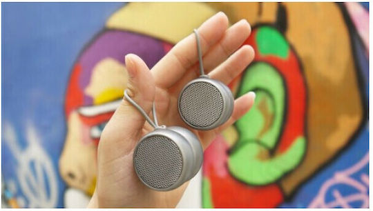 Xoopar Yoyo Stereo Ηχείο Bluetooth 6W με Διάρκεια Μπαταρίας έως 4 ώρες Χρυσό