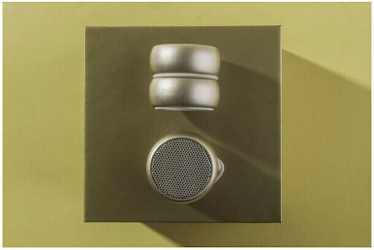 Xoopar Yoyo Mono Ηχείο Bluetooth 3W με Διάρκεια Μπαταρίας έως 2 ώρες Χρυσό