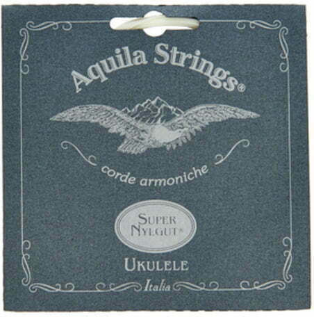 Aquila Set of Nylgut Strings for Ukulele Super Nylgut Concert Ukulele