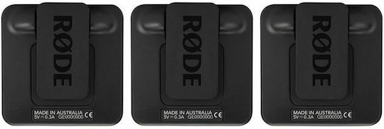 Rode Wireless GO II Ασύρματο Πυκνωτικό Μικρόφωνο Πέτου, Clip On Δημοσιογραφικό