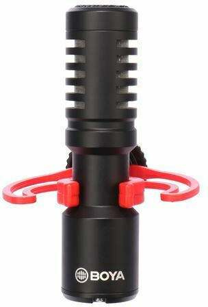 Boya BY-MM1+ Electret Μικρόφωνο Shock Mounted Δημοσιογραφικό