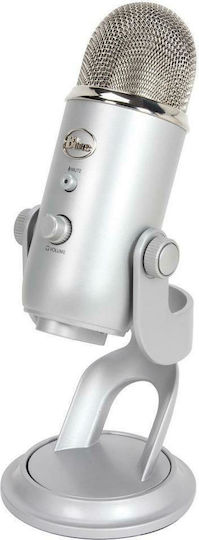Blue Microphones Yeti Condenser Microphone USB Tabletop for Vocals
