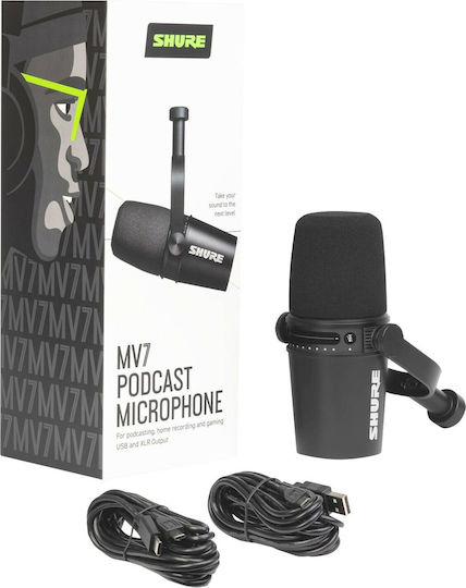 Shure MV 7 Δυναμικό Microfon Montat pe amortizoare pentru Vocale