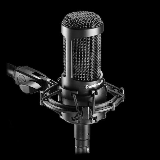 Audio Technica AT2035 Condenser Microphone XLR / USB Shock Mounted for Vocals