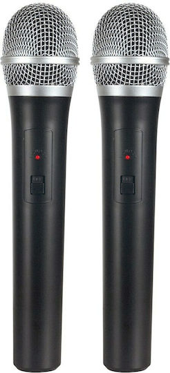 Vonyx STWM712 Set Wireless Δυναμικό Microphone Handmade for Vocals