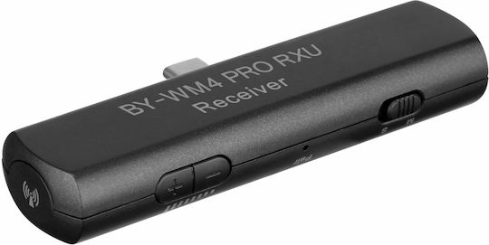Boya BY-WM4 Pro K5 Σετ Ασύρματο Δυναμικό Μικρόφωνο Πέτου, Clip On, Ζώνης Δημοσιογραφικό σε Λευκό Χρώμα