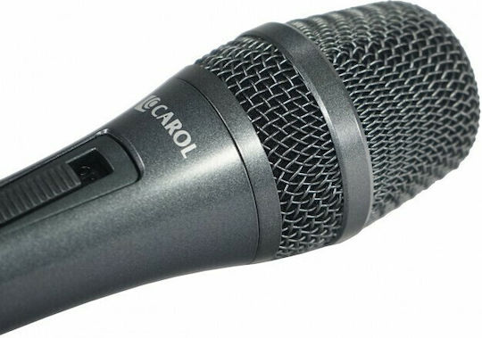 Ihos AC-910S Δυναμικό Μικρόφωνο XLR Χειρός για Φωνητικά σε Γκρι Χρώμα