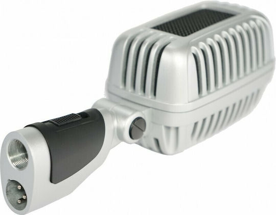 Ihos CLM-101 Δυναμικό Μικρόφωνο XLR Χειρός, Shock Mounted για Φωνητικά σε Ασημί Χρώμα