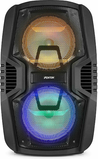 Fenton Karaoke Speaker With Wired Microphone And Lighting Effects FT210LED 170.022 Black