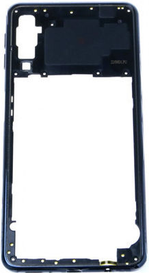 Samsung Μεσαίο Πλαίσιο Μαύρο για Galaxy A7 2018