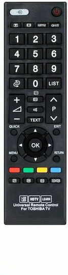 Toshiba Compatible Remote Control DM-1035-L for Τηλεοράσεις Toshiba