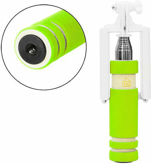 Blow DM-79-113 Selfie Stick με Καλώδιο 3.5mm Πράσινο 60849