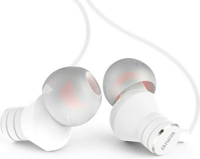 Aiwa ESTM-50 In-ear Handsfree με Βύσμα 3.5mm Λευκό