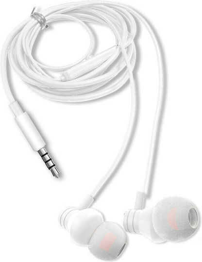 Aiwa ESTM-50 In-ear Handsfree με Βύσμα 3.5mm Λευκό