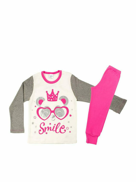Pretty Baby Pijama pentru copii De iarnă Albă