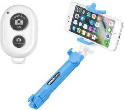 NetOne L01 Selfie Stick Τρίποδο Κινητού Bluetooth Μπλε