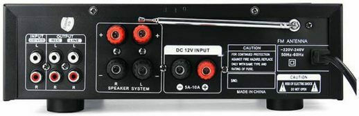 Ενισχυτής Karaoke BT-339A Μαύρος