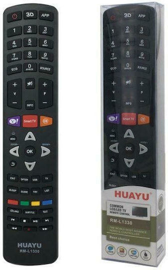 Huayu Kompatibel Fernbedienung RM-L1330 für Τηλεοράσεις TCL