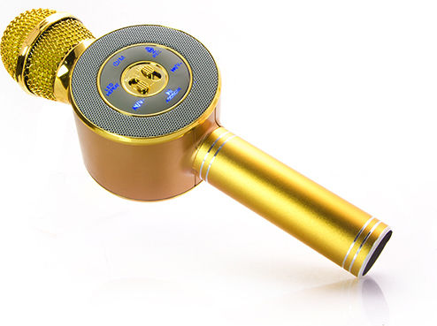 WSTER Μικρόφωνο Karaoke Ασύρματο WS-668 WS-668 Χρυσό