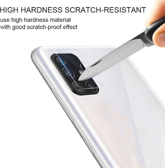Smartfits Lens Camera Protection Tempered Glass Blue for the Galaxy A51