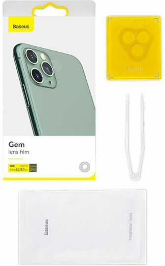 Baseus Lens Protector Προστασία Κάμερας Tempered Glass Διάφανο για το iPhone 12 Pro Max