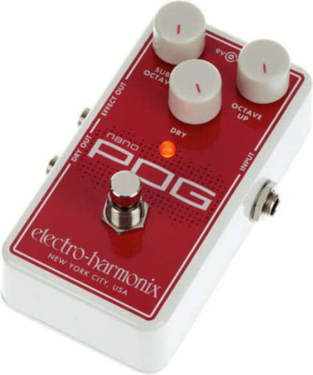 Electro-Harmonix Nano POG Polyphonic Octave Generator Πετάλι Effect Octaver Ηλεκτρικής Κιθάρας
