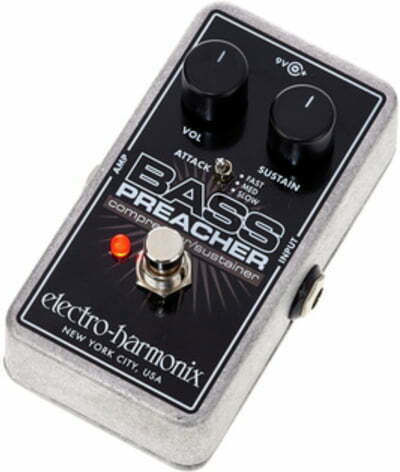 Electro-Harmonix Πετάλι Compressor Ηλεκτρικού Μπάσου Bass Preacher Compressor Sustainer