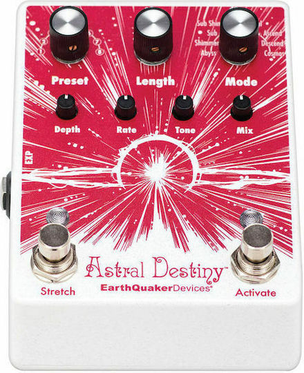EarthQuaker Devices Astral Destiny Pedale Wirkung Nachhall E-Gitarre