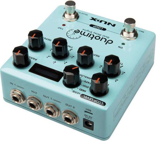 NUX Duotime Pedals Effect Delay Electric Guitar