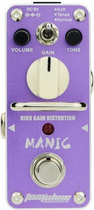 Tomsline AMC3 Manic Pedală Efectul Distorsiune Chitară electrică