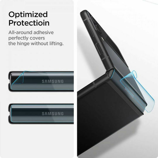 Spigen Optik Lens Protector Προστασία Κάμερας Tempered Glass Μαύρο για το Galaxy Z Flip3 5G