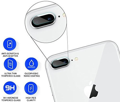 Smartfits Back Lens Camera Protection Tempered Glass for the iPhone 8 Plus