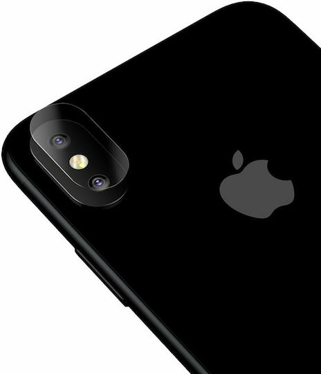 Baseus Lens Glass Film Protecție Cameră Tempered Glass Transparent pentru iPhone X