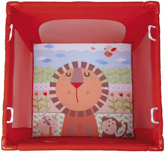 Chicco Open Park Πάρκο Κόκκινο 94x94cm