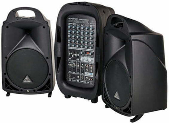 Behringer PPA2000BT Set cu Autoamplificate Difuzor cu Woofer 18" 35.3x88.39x65.79cm.