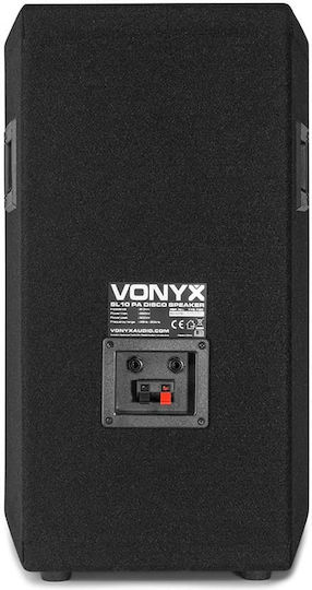 Vonyx SL10 178.730 Passive Speaker PA 250W with Woofer 10" 29x34x53cm.