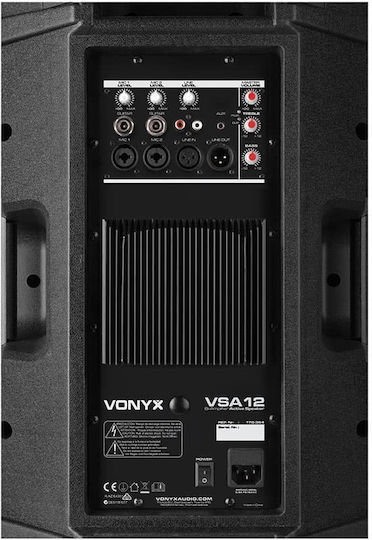 Vonyx VSA12 170.364 Autoîntăritor Difuzor PA 800W cu Woofer 12" 5.95x31.5x38cm.
