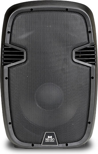 Metro ES-12A MP3 BT 531012 Active Speaker PA 150W with Woofer 12" 34.5x42x64cm.