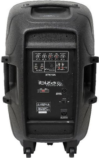 Ibiza Sound XTK15A Aktiv Sprecher PA 300W mit Woofer 15" 40x37x68cm.