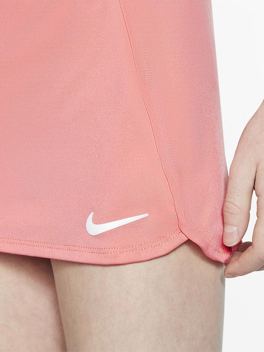 Παιδική Φούστα Dri-Fit Μονόχρωμη Πορτοκαλί