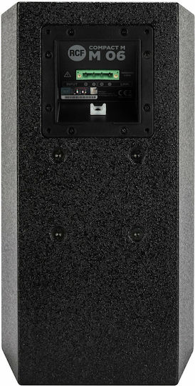 RCF Compact M 06 13000582 Παθητικό Ηχείο PA 100W με Woofer 6" 21.1x23.2x36.5εκ.