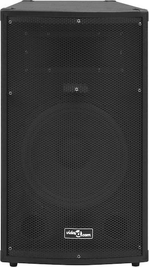vidaXL Professional Hifi 70104 Passive Speaker PA 1000W with Woofer 12" 32x32x64cm.