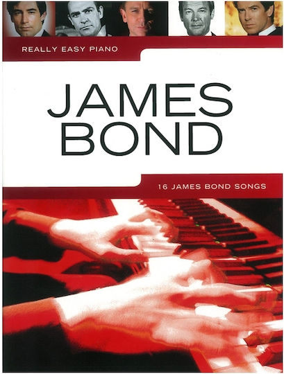 Wise Publications Really Easy Piano James Bond Παρτιτούρα για Πιάνο