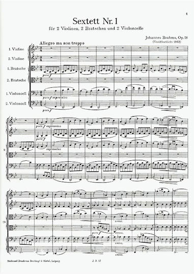Dover Publications Brahms - Complete Chamber Music for Strings and Clarinet Quintet pentru Orchestra