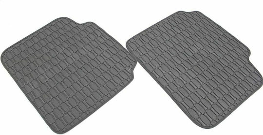 Novline Set of Front and Rear Mats 4pcs Tray Type for Hyundai Santa Fe 2001-2006 Black